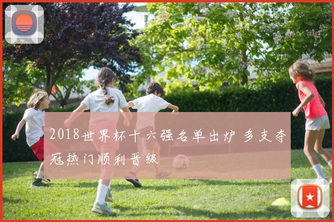 2018世界杯十六强名单出炉 多支夺冠热门顺利晋级